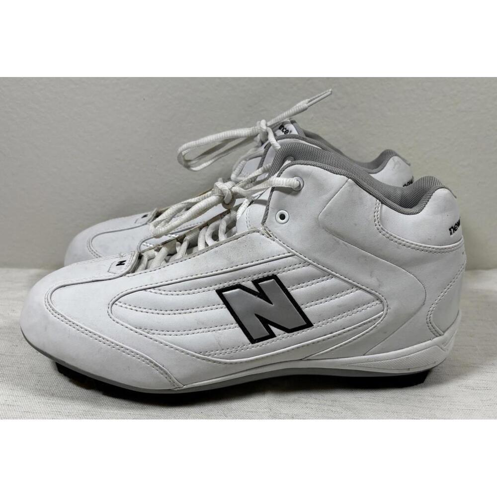 New Balance MB700MW Men’s Golf Shoes White Size 11 2E Wide Spikes